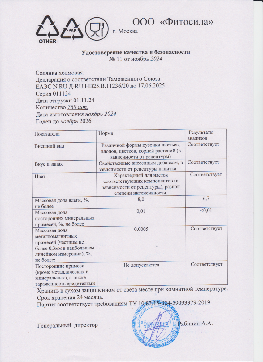 Паспорт №011124